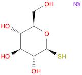 Sodium (2S,3R,4S,5S,6R)-3,4,5-trihydroxy-6-(hydroxymethyl)tetrahydro-2H-pyran-2-thiolate