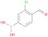 3-Chloro-4-formylbenzeneboronic acid