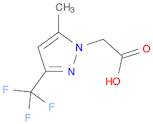 2-(5-Methyl-3-(trifluoromethyl)-1H-pyrazol-1-yl)acetic acid