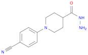 1-(4-Cyanophenyl)piperidine-4-carbohydrazide