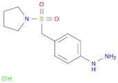 1-((4-Hydrazinylbenzyl)sulfonyl)pyrrolidine hydrochloride
