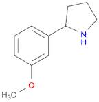 2-(3-Methoxyphenyl)pyrrolidine