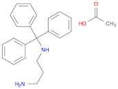 N1-Tritylpropane-1,3-diamine acetate