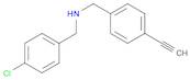 N-(4-chlorobenzyl)(4-ethynylphenyl)methanamine