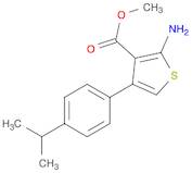 METHYL 2-AMINO-4-(4-ISOPROPYLPHENYL)THIOPHENE-3-CARBOXYLATE