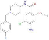 Benzamide,4-amino-5-chloro-N-[1-[(4-fluorophenyl)methyl]-4-piperidinyl]-2-methoxy-