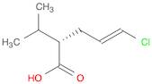 4-Pentenoic acid, 5-chloro-2-(1-methylethyl)-, (2S,4E)-
