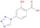 Benzoic acid,2-hydroxy-4-(1H-tetrazol-1-yl)-