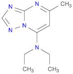 [1,2,4]Triazolo[1,5-a]pyrimidin-7-amine,N,N-diethyl-5-methyl-
