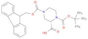 (S)-1-N-Boc-4-N-Fmoc-piperazine2-carboxylic acid