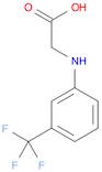 2-[[3-(trifluoromethyl)phenyl]amino]acetic acid