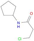 3-Chloro-N-cyclopentylpropanamide