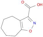 5,6,7,8-Tetrahydro-4H-cyclohepta[d]isoxazole-3-carboxylic acid