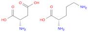 (S)-2,5-Diaminopentanoic acid compound with (S)-2-aminosuccinic acid (1:1)