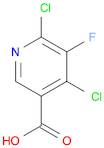 3-Pyridinecarboxylic acid, 4,6-dichloro-5-fluoro-