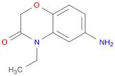 6-AMINO-4-ETHYL-2H-1,4-BENZOXAZIN-3(4H)-ONE