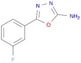 5-(3-FLUOROPHENYL)-1,3,4-OXADIAZOL-2-AMINE