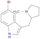1H-Indole,5-bromo-3-[(1-methyl-2-pyrrolidinyl)methyl]-
