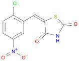 (5E)-5-(2-CHLORO-5-NITROBENZYLIDENE)-1,3-THIAZOLIDINE-2,4-DIONE