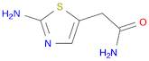 2-(2-Aminothiazol-5-yl)acetamide