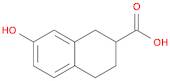 7-Hydroxy-1,2,3,4-tetrahydronaphthalene-2-carboxylic acid