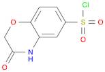 3,4-Dihydro-3-oxo-2H-1,4-benzoxazine-6-sulphonyl chloride