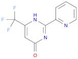 2-pyridin-2-yl-6-trifluoromethyl-pyrimidin-4-ol
