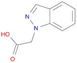 1H-indazol-1-ylacetic acid
