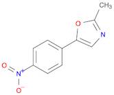 Oxazole,2-methyl-5-(4-nitrophenyl)-