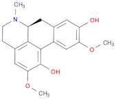 4H-Dibenzo[de,g]quinoline-1,9-diol,5,6,6a,7-tetrahydro-2,10-dimethoxy-6-methyl-, (6aS)-
