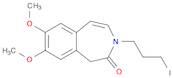 7,8-Dimethoxy-3-(3-iodopropyl)-1,3-dihydro-2H-3-benzazepin-2-one