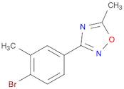 1,2,4-Oxadiazole,3-(4-bromo-3-methylphenyl)-5-methyl-