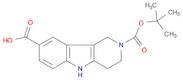 2-(tert-Butoxycarbonyl)-2,3,4,5-tetrahydro-1H-pyrido[4,3-b]indole-8-carboxylic acid