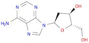 (2S,3R,5R)-5-(6-Amino-9H-purin-9-yl)-2-(hydroxymethyl)tetrahydrofuran-3-ol