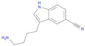 1H-Indole-5-carbonitrile, 3-(4-aminobutyl)-