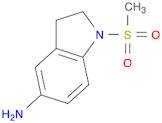 1-(Methylsulfonyl)indolin-5-amine