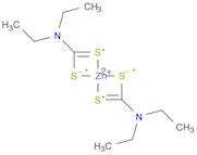 Zinc, bis(diethylcarbamodithioato-kS,kS')-, (T-4)-