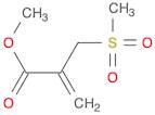 2-Propenoic acid, 2-[(methylsulfonyl)methyl]-, methyl ester