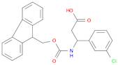 Benzenepropanoic acid,3-chloro-b-[[(9H-fluoren-9-ylmethoxy)carbonyl]amino]-