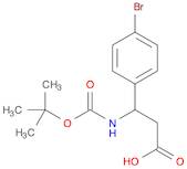 (R,S)-Boc-3-amino-3-(4-bromophenyl)-propionic acid