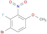 1-Bromo-2-fluoro-4-methoxy-3-nitrobenzene