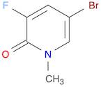 5-Bromo-3-fluoro-1-methylpyridin-2(1H)-one