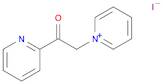 Pyridinium,1-[2-oxo-2-(2-pyridinyl)ethyl]-, iodide (1:1)