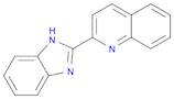 2-(1H-Benzo[d]imidazol-2-yl)quinoline