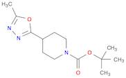 1-Boc-4-(5-Methyl-1,3,4-oxadiazol-2-yl)piperidine