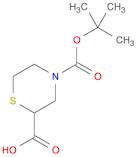 4-(tert-Butoxycarbonyl)thiomorpholine-2-carboxylic acid