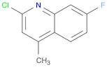2-CHLORO-7-FLUORO-4-METHYLQUINOLINE