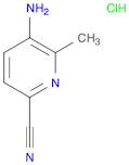 5-Amino-6-methylpicolinonitrile hydrochloride