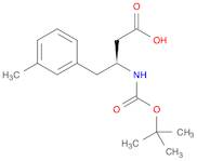 (S)-3-((tert-Butoxycarbonyl)amino)-4-(m-tolyl)butanoic acid