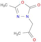 1,3,4-Oxadiazol-2(3H)-one, 5-methyl-3-(2-oxopropyl)-